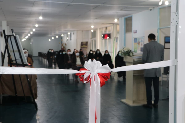 مراسم گرامیداشت هفته کتاب و کتاب خوانی و رونمایی از کتابخانه پردیس فاطمه الزهرا(س) دانشگاه فرهنگیان استان آذربایجان شرقی 4