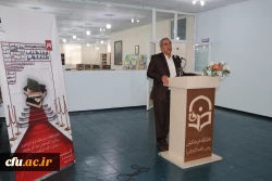 مراسم گرامیداشت هفته کتاب و کتاب خوانی و رونمایی از کتابخانه پردیس فاطمه الزهرا(س) دانشگاه فرهنگیان استان آذربایجان شرقی 5