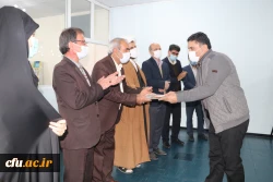 مراسم گرامیداشت هفته کتاب و کتاب خوانی و رونمایی از کتابخانه پردیس فاطمه الزهرا(س) دانشگاه فرهنگیان استان آذربایجان شرقی 2