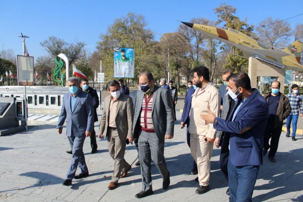 مراسم غبار روبی مزار شهدا 9