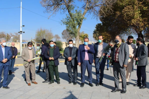 مراسم غبار روبی مزار شهدا 10