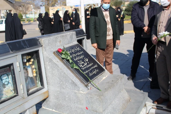 مراسم غبار روبی مزار شهدا 12