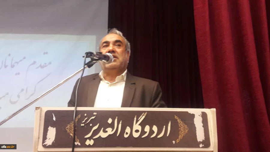 همایش بزرگ  هفته بسیج در روز بسیج دانشجویی در دانشگاه فرهنگیان آذربایجان شرقی 6