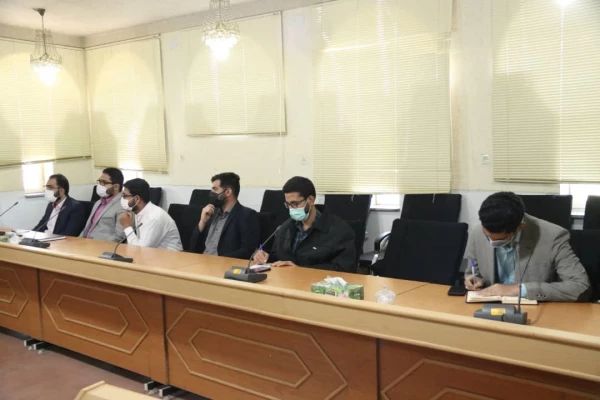 نشست مدیرکل آموزش و پرورش استان یزد با سرپرست دانشگاه و شورای بسیج دانشجویی پردیس ها
 2