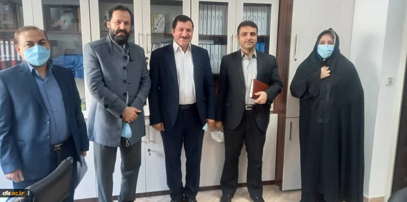 جلسه هم ­اندیشی و ارائه گزارش مدیریت پشتیبانی و تولید علم بومی به سرپرست معاونت پژوهش و فناوری دانشگاه 2