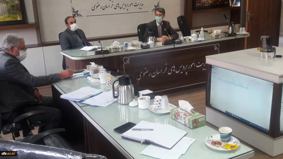 برگزاری جلسه شورای سیاستگذاری نخستین همایش ملی صیانت فرهنگی و سرمایه اجتماعی در دانشگاه فرهنگیان خراسان رضوی 4