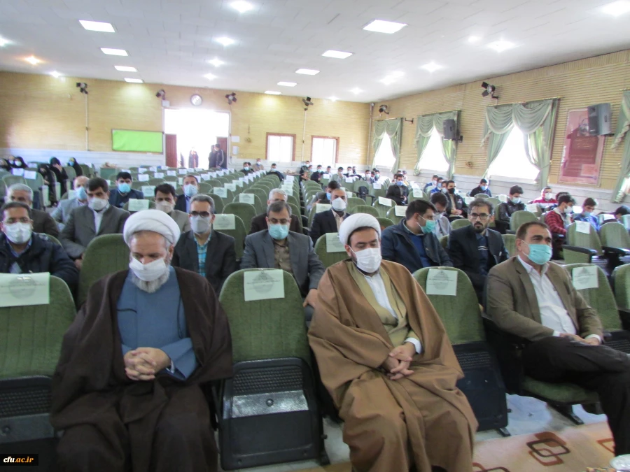 مراسم گرامی داشت هفته بسیج در دانشگاه فرهنگیان استان مرکزی برگزار شد 3