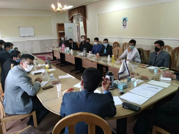 نشست صمیمی کانون های فرهنگی و تشکل بسیج دانشجویی مرکز آموزش عالی شهید رجایی فرخشهر با رییس مرکز 2