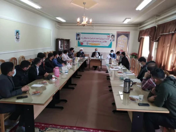 نشست صمیمی کانون های فرهنگی و تشکل بسیج دانشجویی مرکز آموزش عالی شهید رجایی فرخشهر با رییس مرکز 4