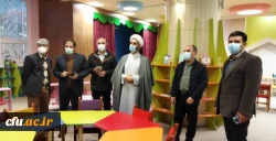 بازدید اعضای هیات علمی و کارکنان دانشگاه فرهنگیان کردستان از کتابخانه امام خامنه ای سنندج
 3