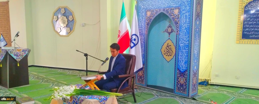مراسم پرشور دوشنبه های قرآنی با حضور قاریان و حافظان برتر کشوری در دانشگاه فرهنگیان آذربایجان شرقی 5