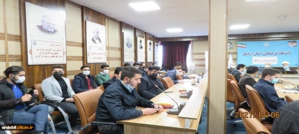 آیین گرامیداشت 16 آذر روز دانشجو در دانشگاه فرهنگیان اردبیل