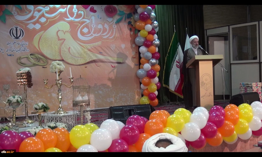 مسئول نهاد رهبری در جشن ازدواج دانشجویی استان مرکزی گفت: 2