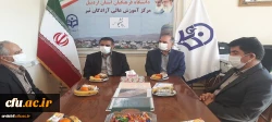 بازدید فرماندار شهرستان نیر از مرکز اموزش عالی ازادگان نیر دانشگاه فرهنگیان اردبیل