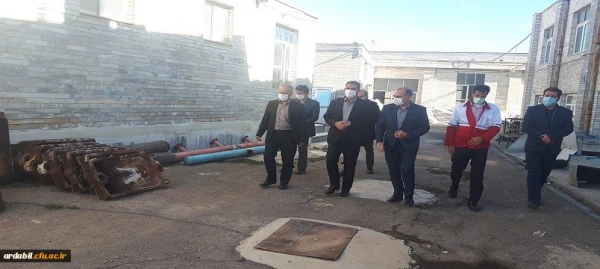 بازدید فرماندار شهرستان نیر از مرکز اموزش عالی ازادگان نیر دانشگاه فرهنگیان اردبیل
