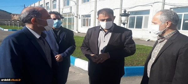 بازدید فرماندار شهرستان نیر از مرکز اموزش عالی ازادگان نیر دانشگاه فرهنگیان اردبیل
