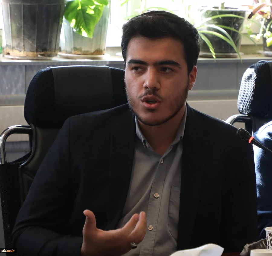 نشست صمیمی نمایندگان تشکل های دانشجویی با اعضای هیات رئیسه دانشگاه فرهنگیان 7