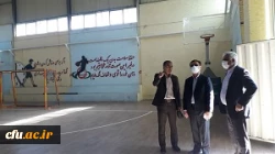 با حضور مسوول امور بین الملل  دانشگاه فرهنگیان صورت گرفت:
ارزیابی میزان آمادگی پردیس ها و مراکزسیستان وبلوچستان  برای حضور دانشجو معلمان در ترم آینده
 2