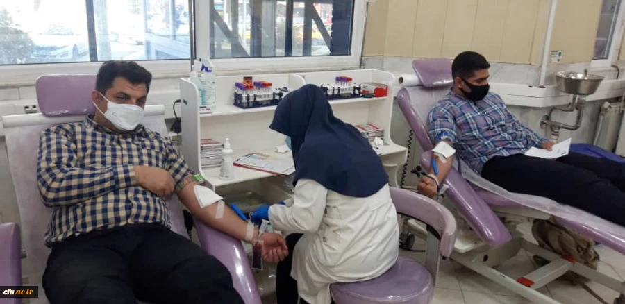 اهدای خون کارکنان دانشگاه 4