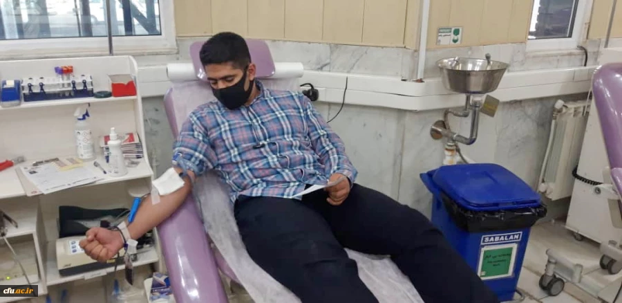 اهدای خون کارکنان دانشگاه 6