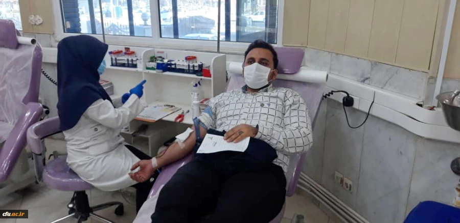 اهدای خون کارکنان دانشگاه 7