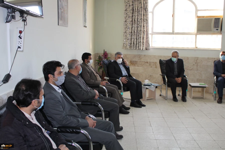 بازدید مدیرکل دفتر نظارت، ارزیابی و تعالی سازمانی دانشگاه فرهنگیان کشور از واحد دانشگاه شهید رجایی تربت حیدریه 4
