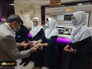 
تجلیل مسئولان دانشگاه فرهنگیان سیستان و بلوچستان از  پرستاران بیمارستان علی ابن ابیطالب شهرستان زاهدان
 8