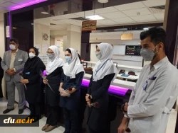 
تجلیل مسئولان دانشگاه فرهنگیان سیستان و بلوچستان از  پرستاران بیمارستان علی ابن ابیطالب شهرستان زاهدان
 11