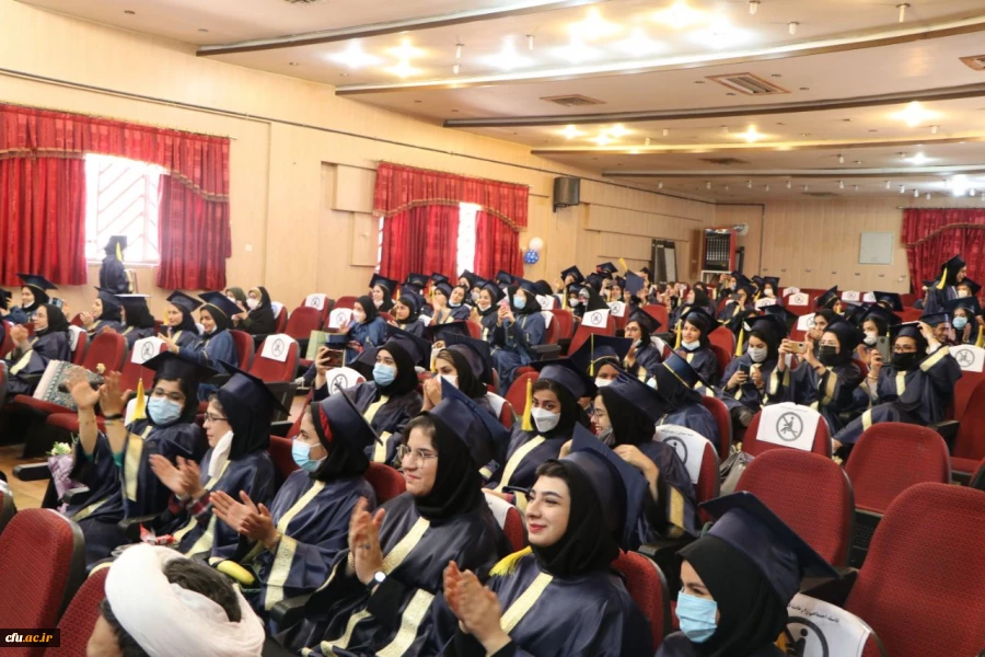 آیین دانش آموختگی ورودی های 95 و 96 پردیس شهید باهنر فارس  4