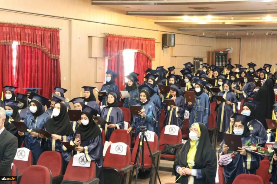 آیین دانش آموختگی ورودی های 95 و 96 پردیس شهید باهنر فارس  13