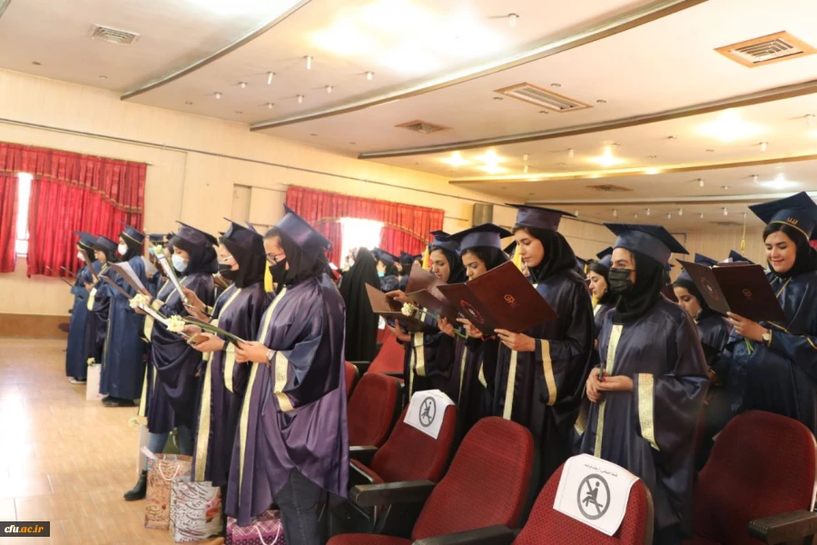 آیین دانش آموختگی ورودی های 95 و 96 پردیس شهید باهنر فارس  14