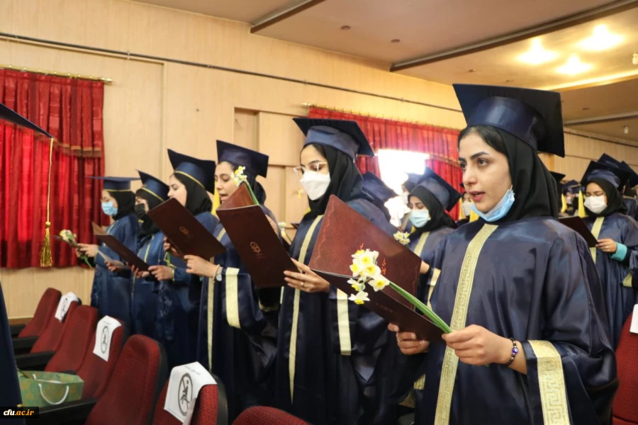 آیین دانش آموختگی ورودی های 95 و 96 پردیس شهید باهنر فارس  16