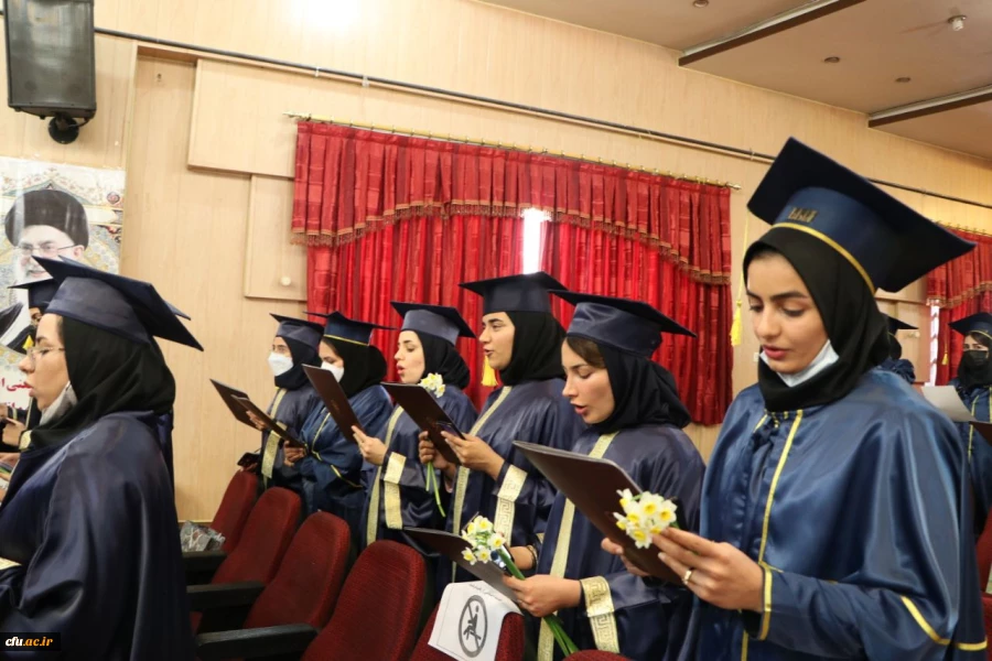 آیین دانش آموختگی ورودی های 95 و 96 پردیس شهید باهنر فارس  19