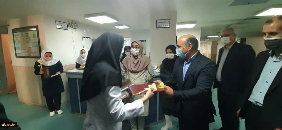 تجلیل از پرستاران بیمارستان شهر فرخشهر به مناسبت روز پرستار 4