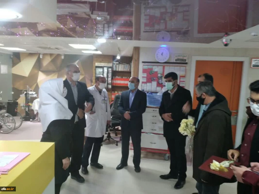 تجلیل از پرستاران بیمارستان شهر فرخشهر به مناسبت روز پرستار 7