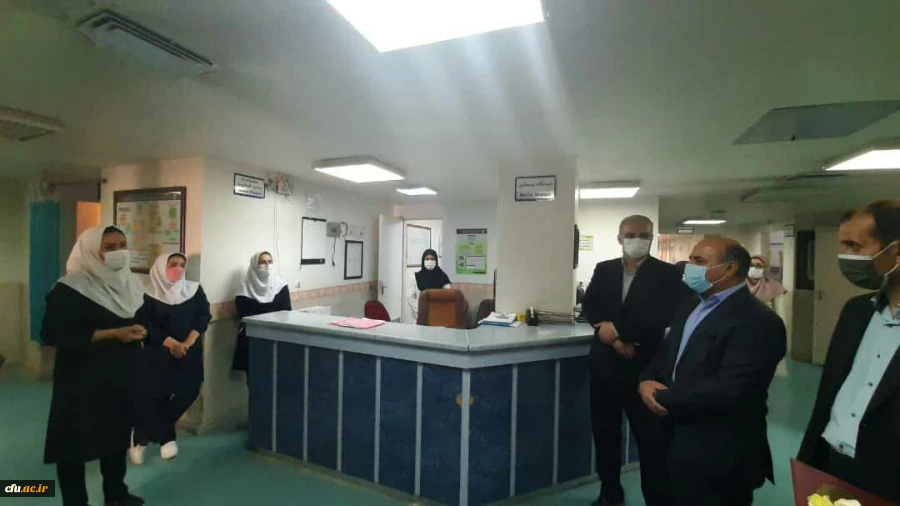 تجلیل از پرستاران بیمارستان شهر فرخشهر به مناسبت روز پرستار
 3