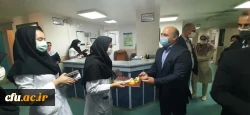 تجلیل از پرستاران بیمارستان شهر فرخشهر به مناسبت روز پرستار
 6