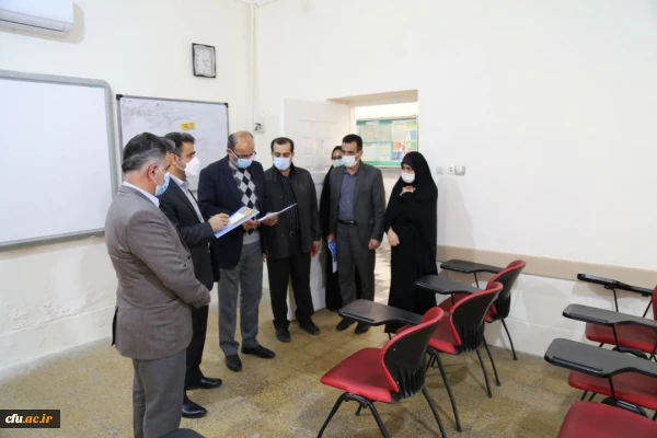 بازدید از میزان آمادگی پردیس ها و واحد دانشگاهی استان گلستان جهت حضور دانشجومعلمان 2