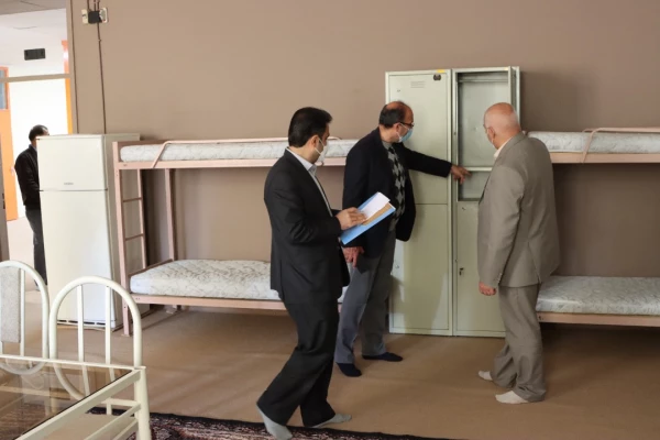 بازدید از میزان آمادگی پردیس ها و واحد دانشگاهی استان گلستان جهت حضور دانشجومعلمان 5