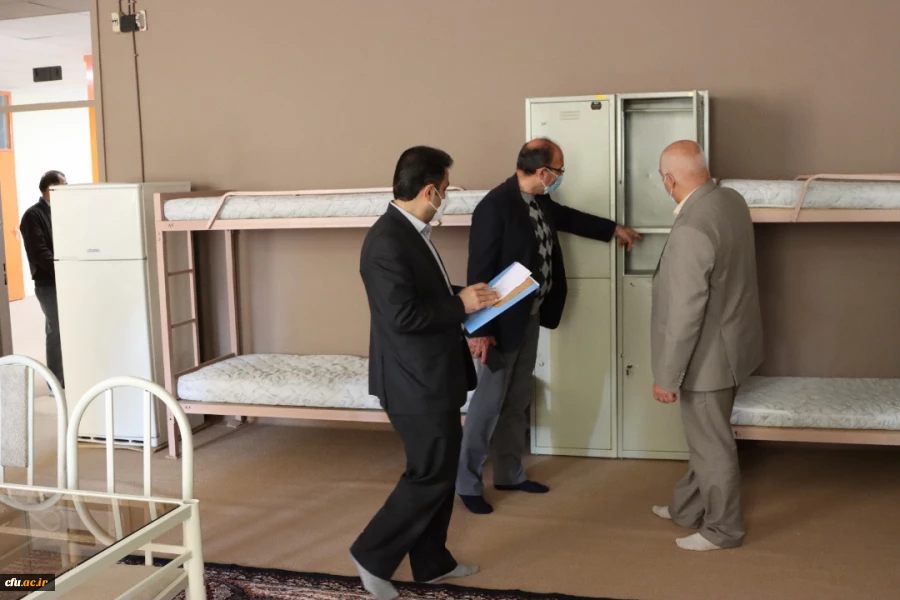 بازدید از میزان آمادگی پردیس ها و واحد دانشگاهی استان گلستان جهت حضور دانشجومعلمان 5