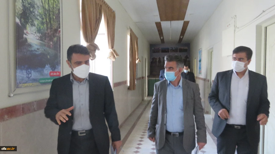 بازدید از میزان آمادگی پردیس ها و واحد دانشگاهی استان گلستان جهت حضور دانشجومعلمان 10