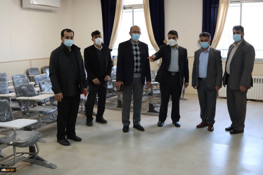 بازدید از میزان آمادگی پردیس ها و واحد دانشگاهی استان گلستان جهت حضور دانشجومعلمان 11