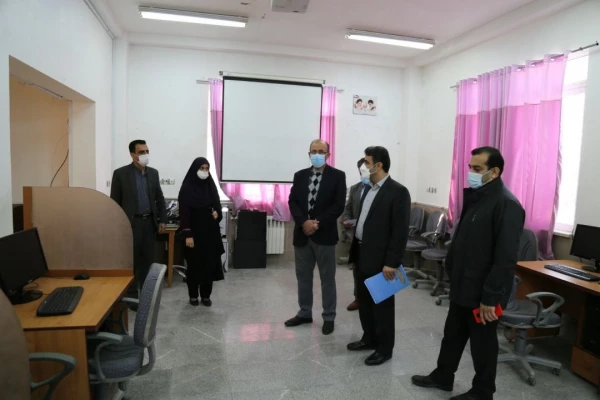 بازدید از میزان آمادگی پردیس ها و واحد دانشگاهی استان گلستان جهت حضور دانشجومعلمان 12
