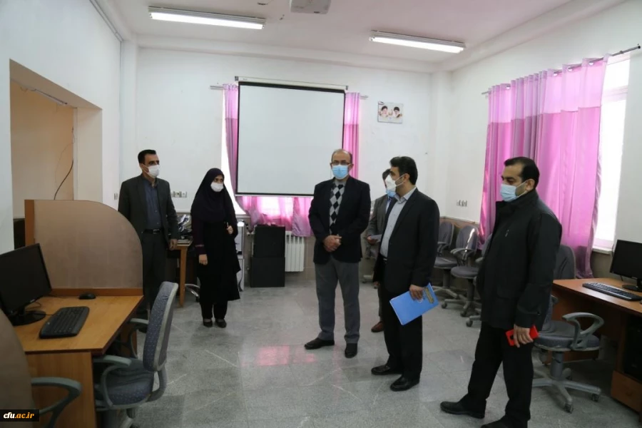 بازدید از میزان آمادگی پردیس ها و واحد دانشگاهی استان گلستان جهت حضور دانشجومعلمان 12