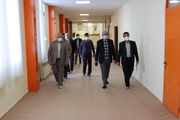 بازدید از میزان آمادگی پردیس ها و واحد دانشگاهی استان گلستان جهت حضور دانشجومعلمان 13