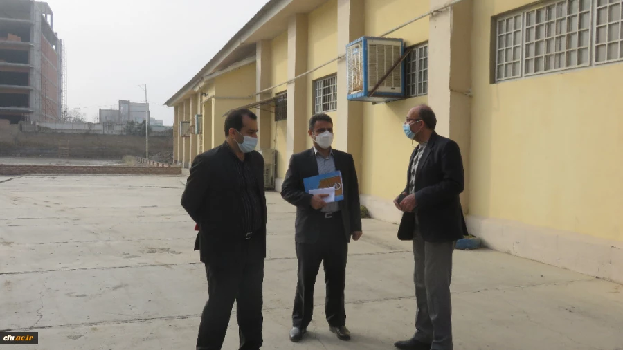 بازدید از میزان آمادگی پردیس ها و واحد دانشگاهی استان گلستان جهت حضور دانشجومعلمان 14