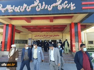 تجلیل مسئولان دانشگاه فرهنگیان سیستان و بلوچستان از  پرستاران بیمارستان علی ابن ابیطالب شهرستان زاهدان 3