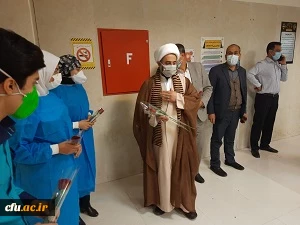تجلیل مسئولان دانشگاه فرهنگیان سیستان و بلوچستان از  پرستاران بیمارستان علی ابن ابیطالب شهرستان زاهدان 5