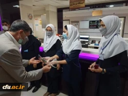 تجلیل مسئولان دانشگاه فرهنگیان سیستان و بلوچستان از  پرستاران بیمارستان علی ابن ابیطالب شهرستان زاهدان 8