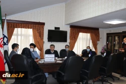 مراسم تکریم و معارفه سرپرست جدید پردیس بنت الهدی صدر گیلان 2